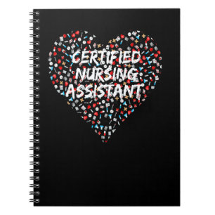 Certified Nursing Assistant Cna Heart Doctor Nurse Notebook