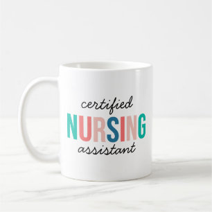 Certified Nursing Assistant Mug, CNA Coffee Cup Gi