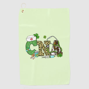Certified Nursing Assistant St. Patrick's Golf Towel