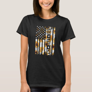 Certified Nursing Assistant US Flag CNA Nurse T-Shirt