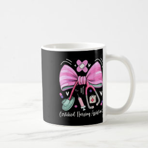Certified Nursing Istant Cna Stethoscope Coquette  Coffee Mug