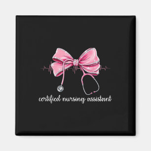 Certified Nursing Istant Cna Stethoscope Coquette  Magnet