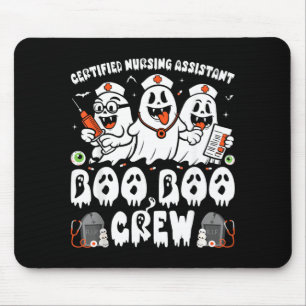 Certified Nursing istant Halloween Ghost CNA Mouse Mat