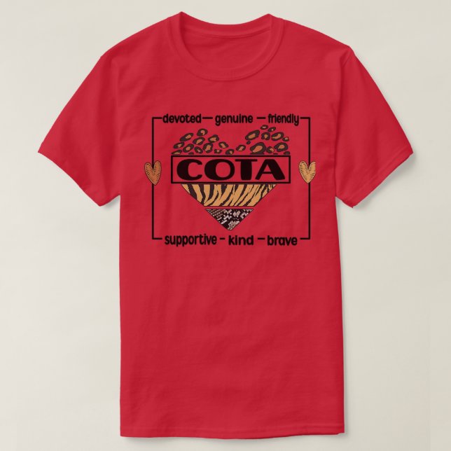Certified Occupational Therapist Assistant COTA 11 T-Shirt (Design Front)