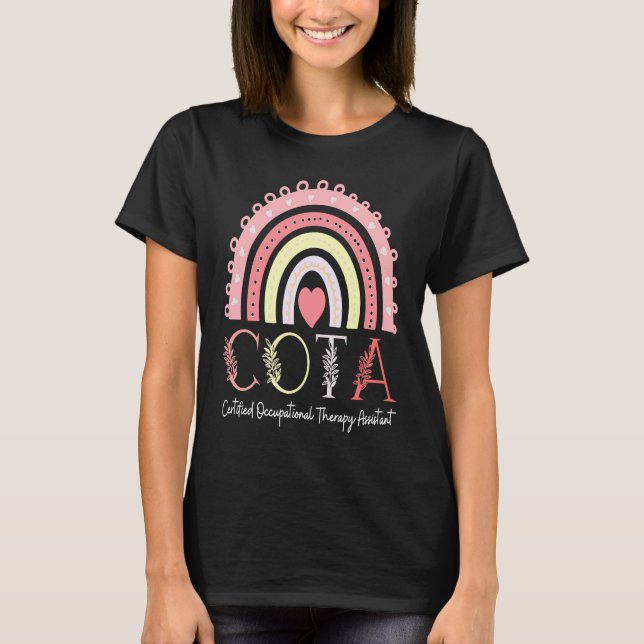 Certified occupational therapy assistant COTA occu T-Shirt (Front)