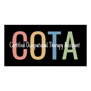Certified Occupational Therapy Assistant OTA Poster