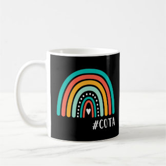 Certified Occupational Therapy Assistant Rainbow C Coffee Mug