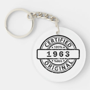Certified Original customisable Key Ring