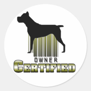 Certified Owner Sticker