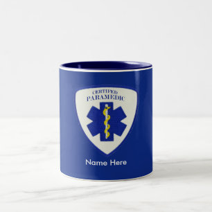 Certified Paramedic Custom Two-Tone Coffee Mug