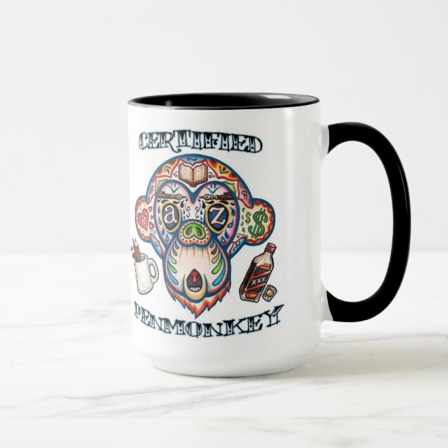 CERTIFIED PENMONKEY -- Coffee Mug (Right)