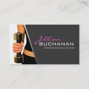 Certified Personal Trainer Business Card