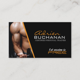 Certified Personal Trainer Business Card