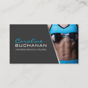 Certified Personal Trainer Business Card