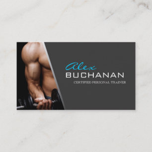 Certified Personal Trainer Business Card