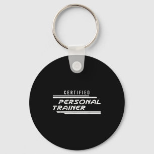 Certified Personal Trainer Fitness Instructor Gym Key Ring