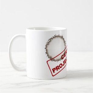 Certified Project Manager Stained Coffee Mug