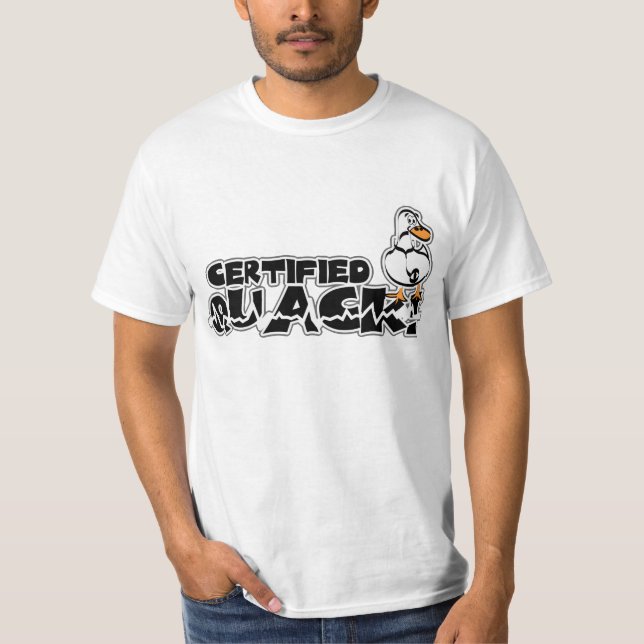 Certified Quack Duck T-Shirt (Front)