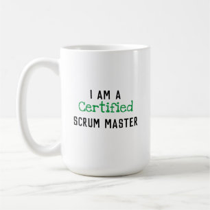 Certified SCRUM MASTER Coffee Mug