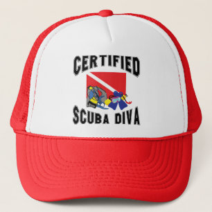 Certified SCUBA Diva Trucker Hat