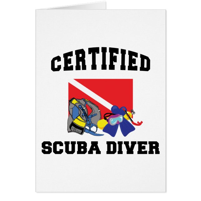 Certified SCUBA Diver (Front)