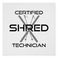 Certified Shred Technician Skiing