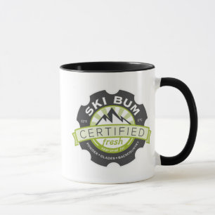 Certified Ski Bum Mug