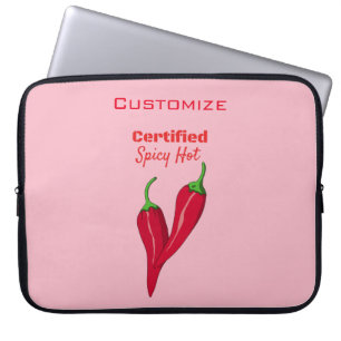 Certified Spicy Hot Thunder_Cove Laptop Sleeve
