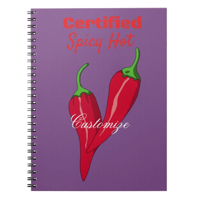 Certified Spicy Hot Thunder_Cove Notebook (Front)