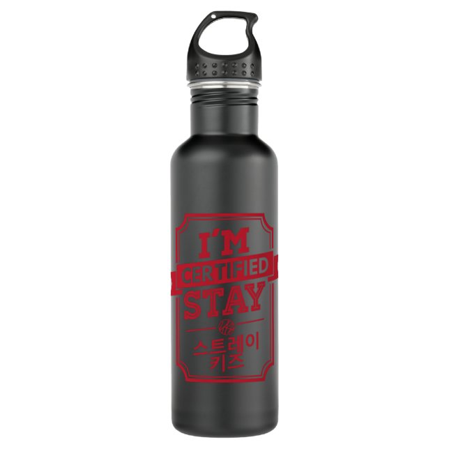 Certified STAY   STRAY KIDS  710 Ml Water Bottle (Front)
