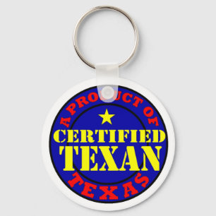 CERTIFIED TEXAN KEY RING