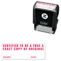 Certified to be a true and exact copy of original