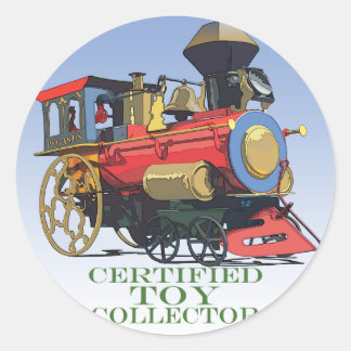 Certified Toy Collector Classic Round Sticker