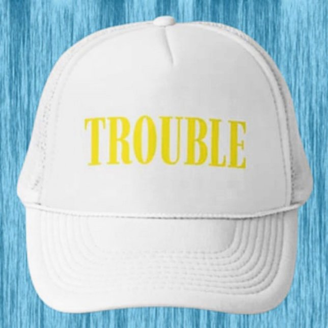 Certified Trouble Trucker Hat (Creator Uploaded)