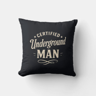 Certified Underground Man Fyodor Dostoevsky Mug Cushion