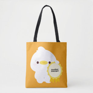 Certified Unhinged Duck Tote Bag
