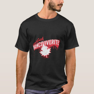 Certified Vancouverite - Detailed Maple Leaf Red D T-Shirt