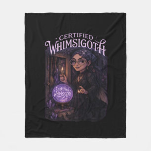 Certified Whimsigoth Witch Broom Closet Classic Fleece Blanket