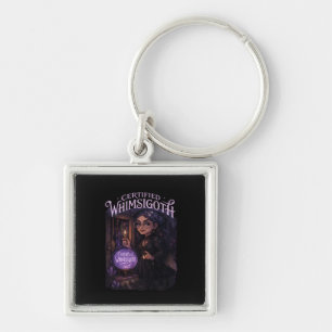 Certified Whimsigoth Witch Broom Closet Classic Key Ring