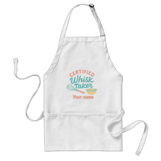 Certified Whisk Taker – Personalised Kitchen Apron