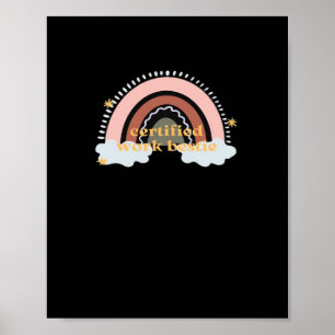 Certified Work Bestie Classic Poster