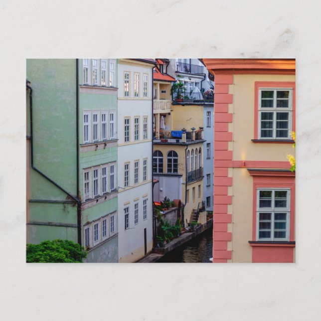 Certovka or Devil's Canal, Prague, Czechia Postcard (Front)