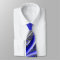 Cerulean Abstract Tie