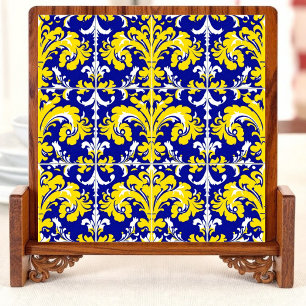 Cerulean Elegance Tile