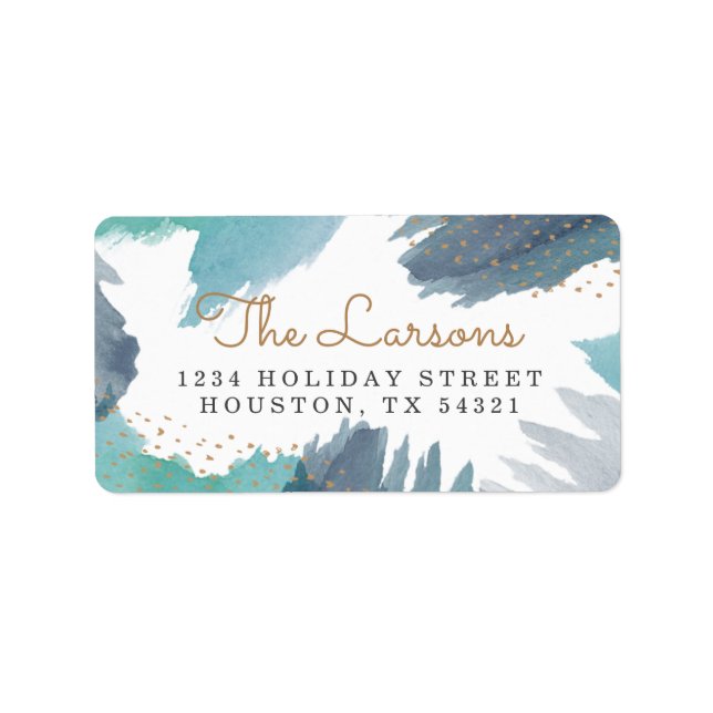 Cerulean Holiday Label (Front)