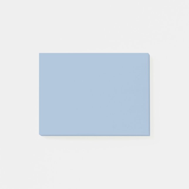 Cerulean Solid Colour Post-it Notes (Front)