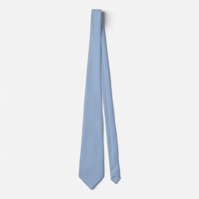 Cerulean Solid Colour Tie (Front)