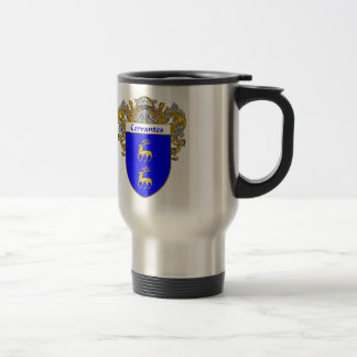 Cervantes Coat of Arms/Family Crest Travel Mug