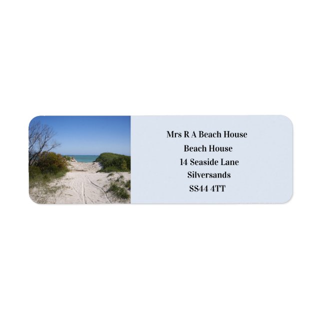 Cervantes WA Return Address Label (Front)
