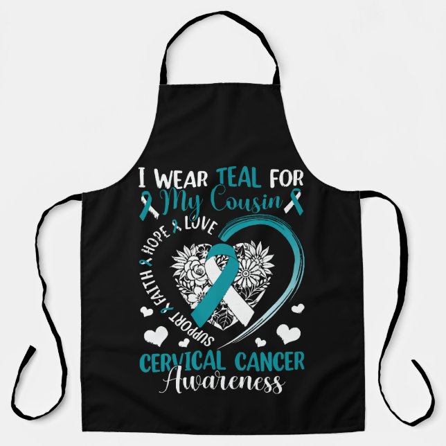  Cervical Cancer Awareness Apron (Front)